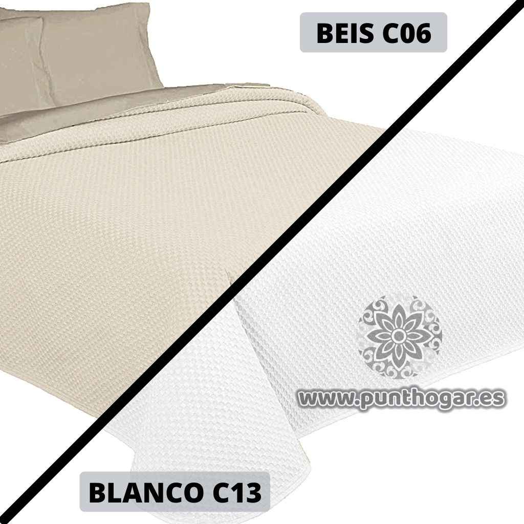 Colcha blanca BOHEMIA marca Manterol