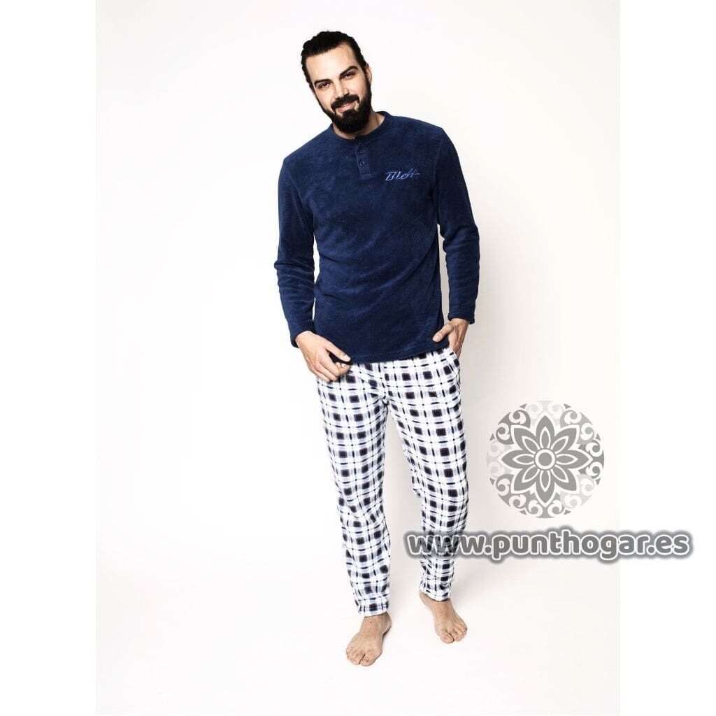 Pijama coralina hombre ROMEO Ref 41825