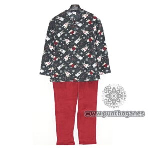 Pijama coralina mujer PALMIRA Ref. 41770 BH Textil