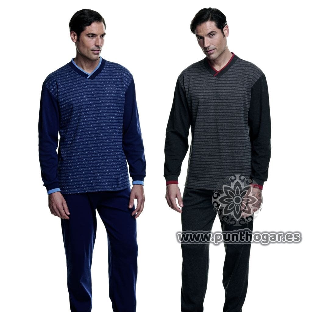 Pijama hombre invierno 7477 marca Asman