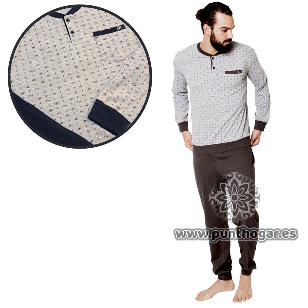Pijama hombre largo TIMOTHY de B&H