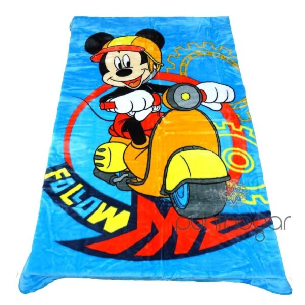 Manta cama Mickey FOLLOW