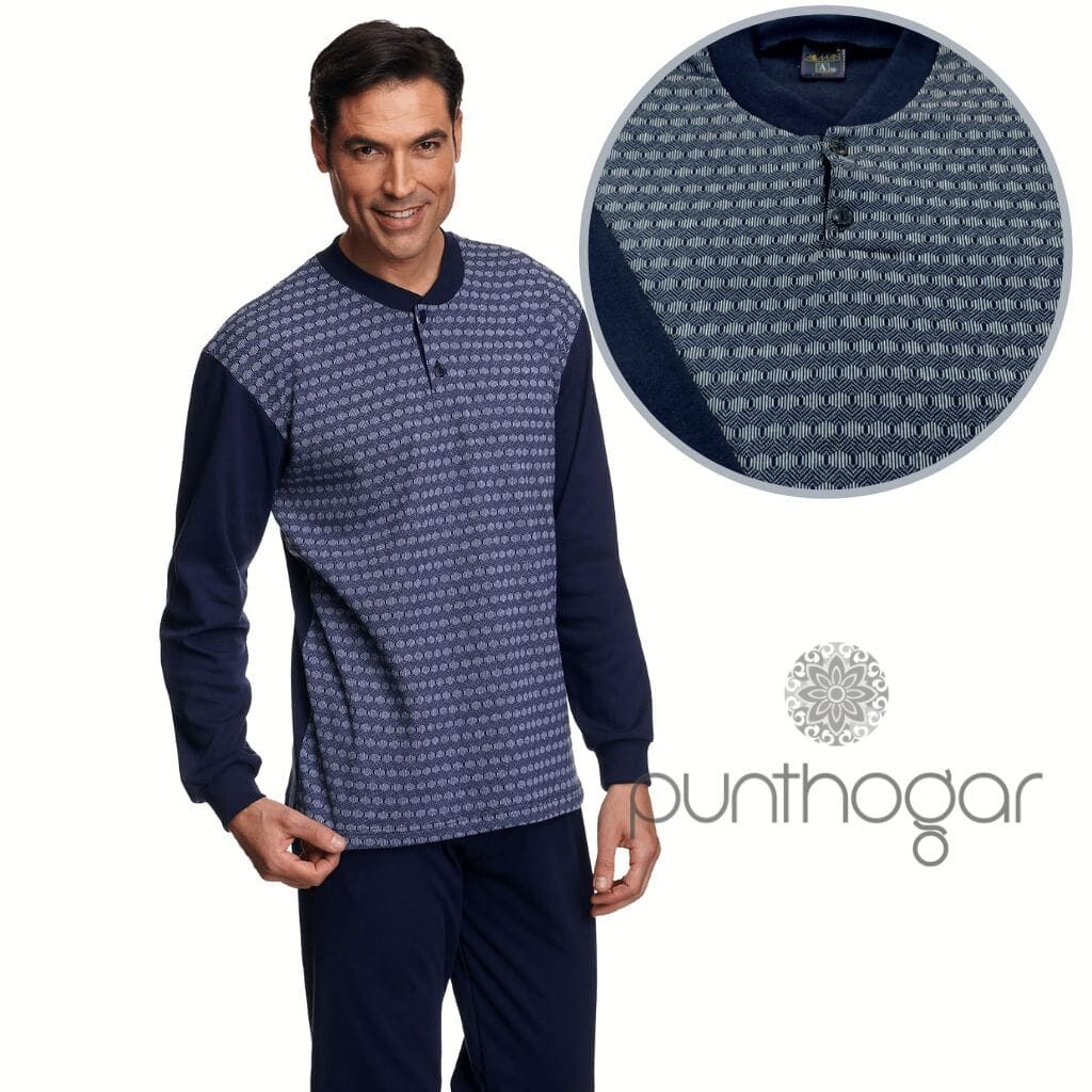 Pijama hombre invierno 7582 marca Asman