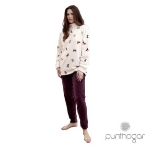 Pijama invierno mujer de coralina CORINA