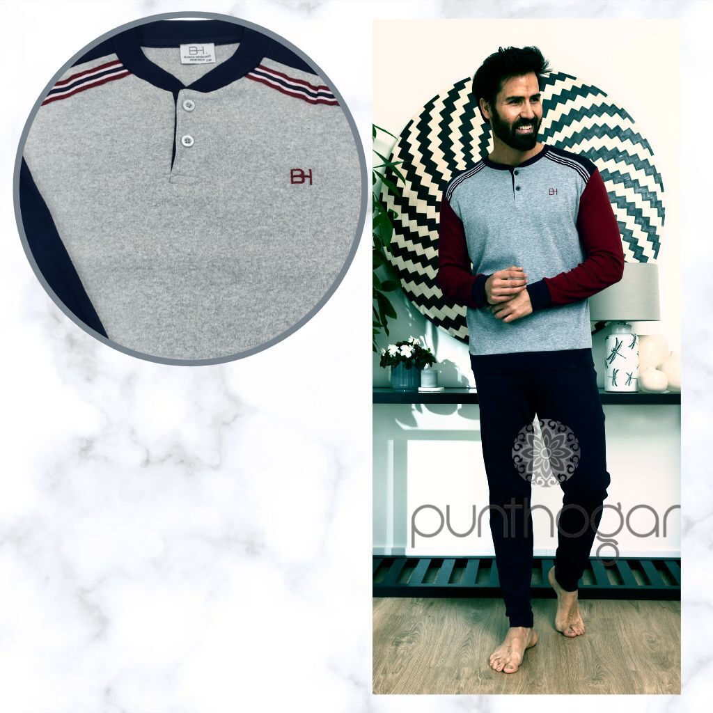 Pijama hombre invierno de algodón TOMASO 42002