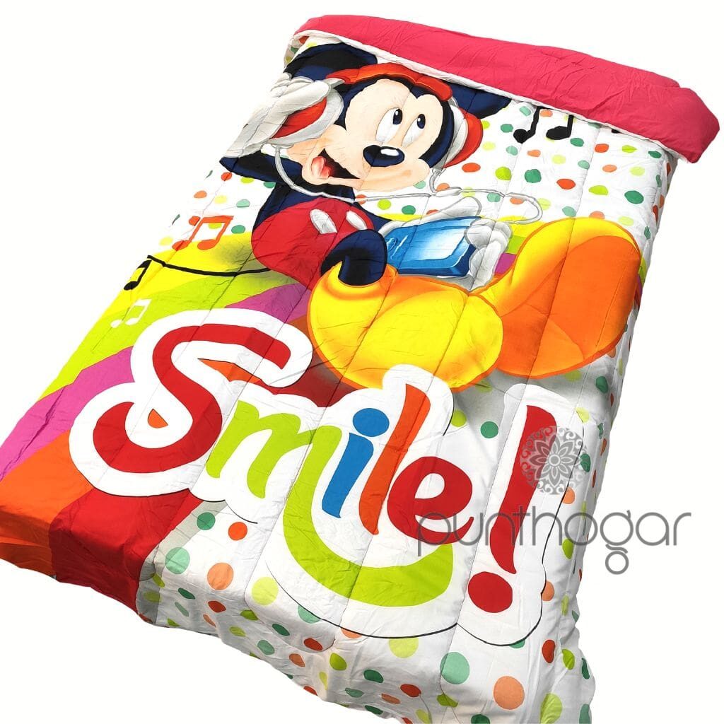 Edredón infantil Mickey Mouse SMILE