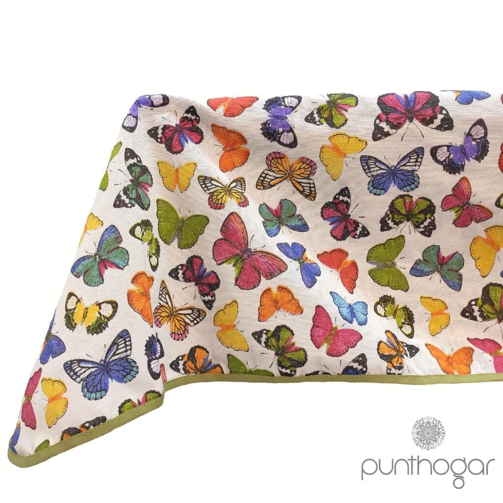 Mantel de tela MARIPOSAS 155