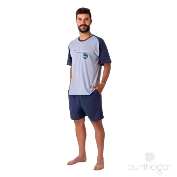 Pijama hombre corto 7000 - Vista general