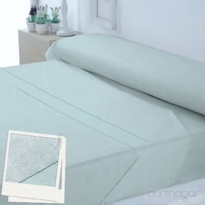 Juego de sábanas de coralina verde Trovador DOHA 8797 – sábanas de invierno suaves y confortables