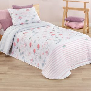 Colcha infantil de verano 2 caras PECES 609 marca Manterol