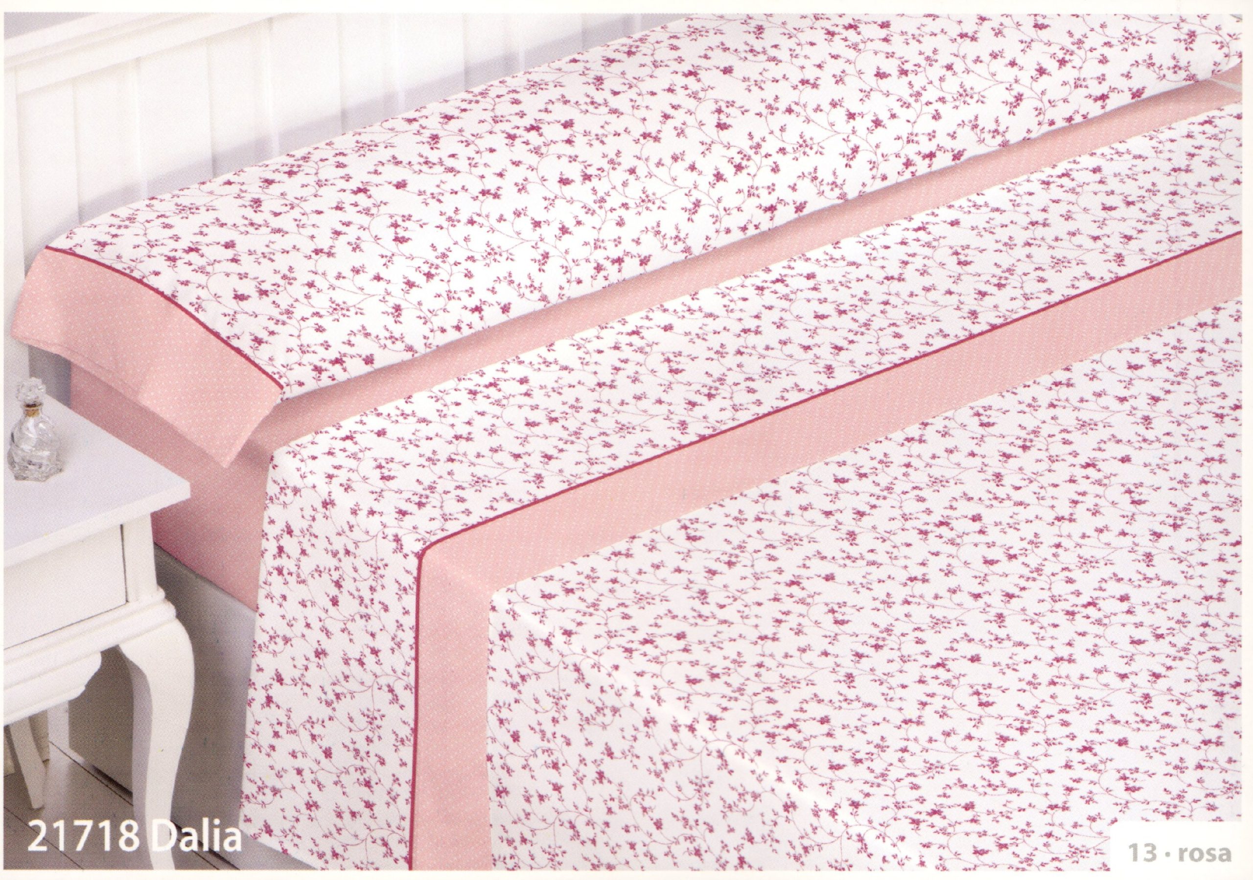 Juego de Sábanas Suaves DALIA de ABECÉ – 50% Algodón y 50% Poliéster