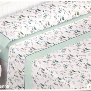 Juego de sábanas KENNA de ABECÉ – algodón 100% para tu cama