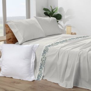 Juego de sábanas Manterol 50/50 HIEDRA 416