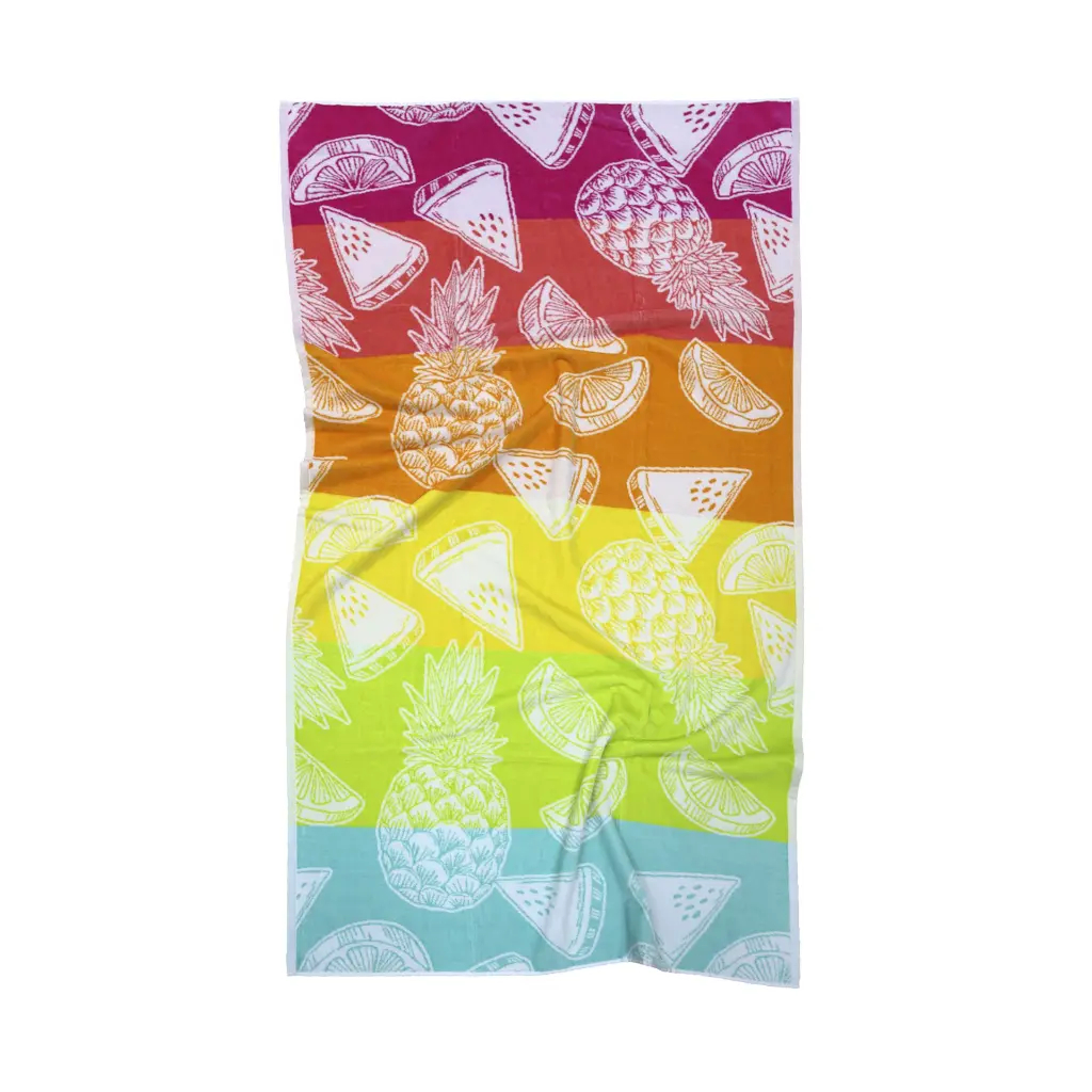 Toalla playa Jacquard YUNNAN algodón 100% egipcio - Imagen 2