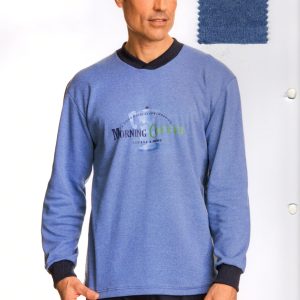 Pijama hombre invierno con felpa interior 7908 marca ASMAN
