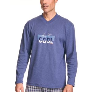 Pijama hombre invierno con felpa interior 7910 marca ASMAN